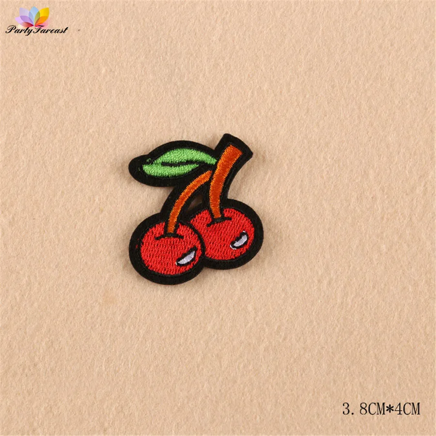 Компьютерная Вышивка Патчи Наклейки Фрукты Кокосовая Пальма Patche Для Одежды