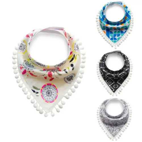 1 шт. Детские слюнявчики для кормления Слюнявчики Треугольные