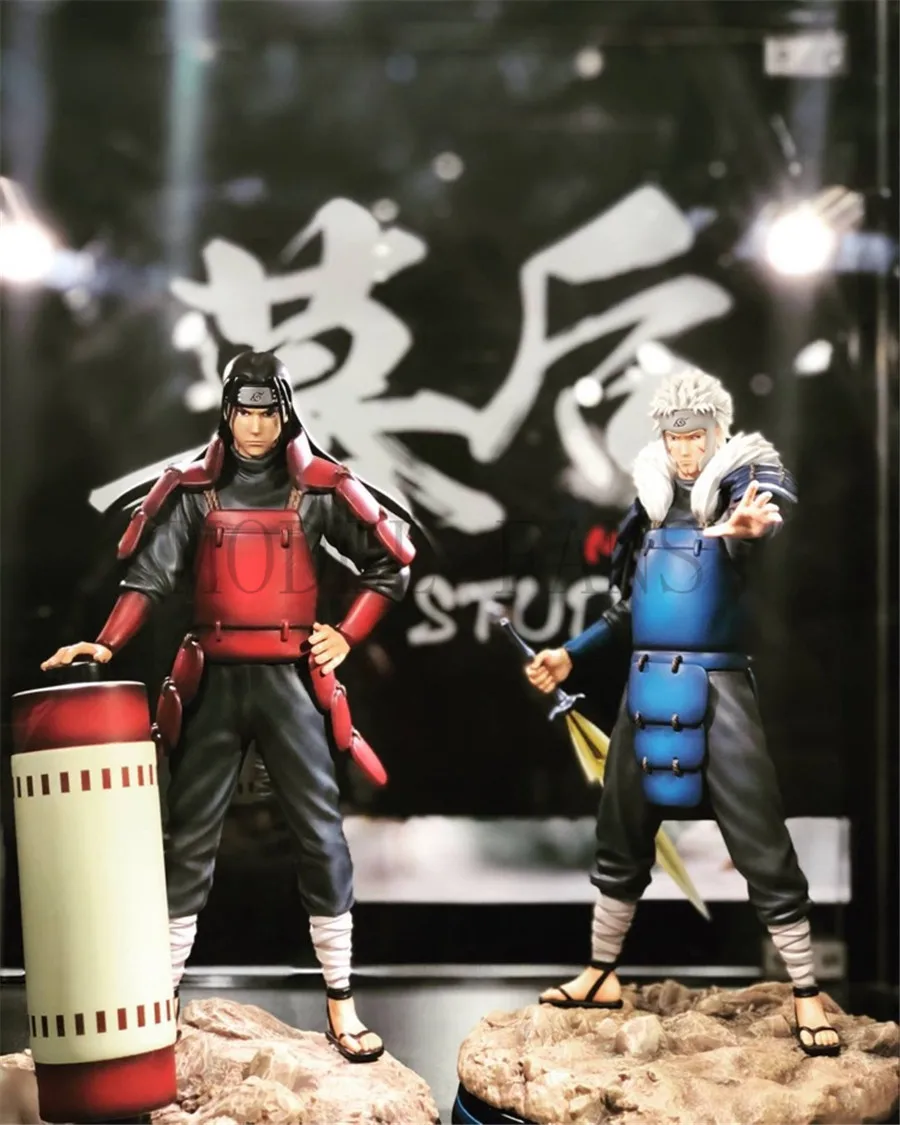 Модельные вентиляторы в наличии MH NARUTO Shodai Hokage Senju Hashirama GK каучуковая фигурка
