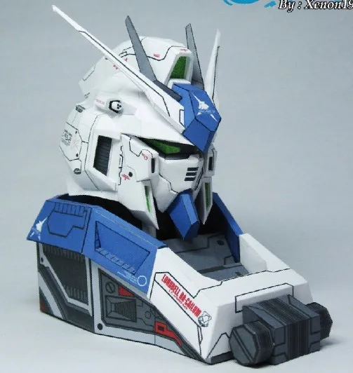 RX-93-2 HI-V Manatee Gundam бюст бумага 3D модель