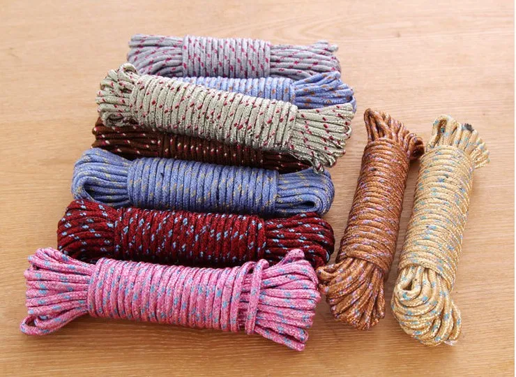 10 м длинная прочная веревка для стирки Высококачественная нейлоновая