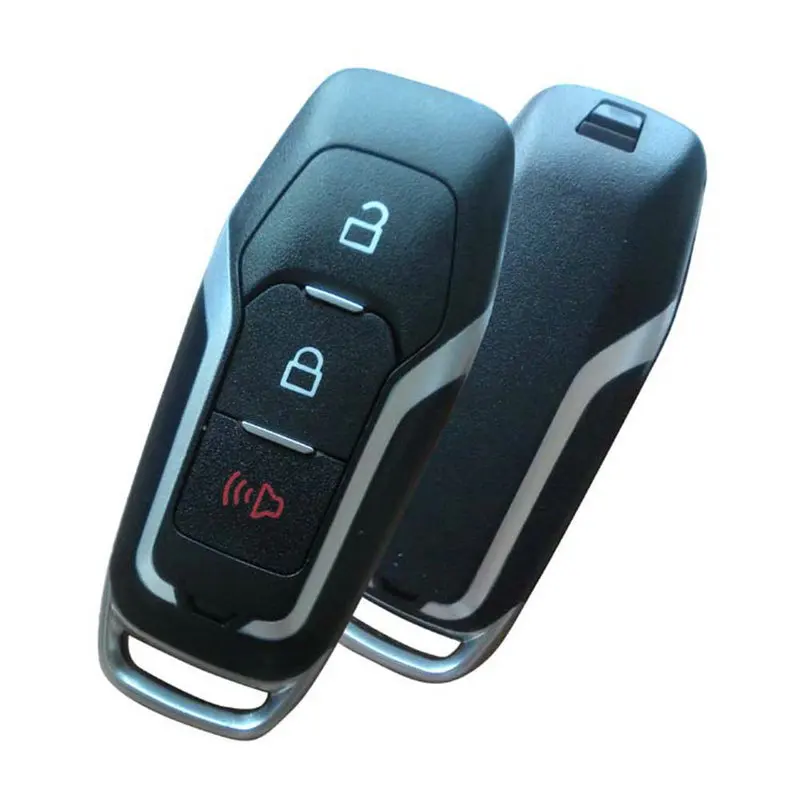 OkeyTech 3 кнопки Замена дистанционного автомобиля чехол ключ для Fob для Ford Mondeo edge S-Max Galaxy- с Uncut Blade - Цвет: 38