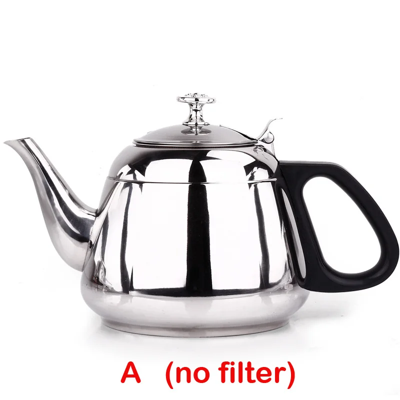 Stainless steel kettle flat bottom water bottle household cookware suitable for induction cooker 1200ML | Дом и сад
