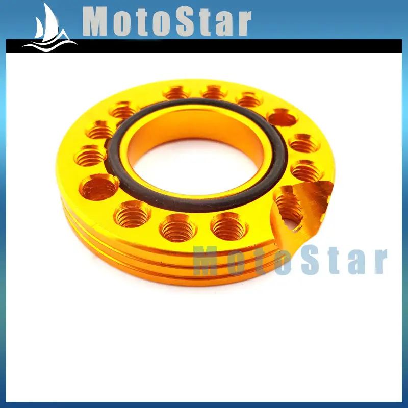 Золотой Алюминиевый Карбюратор с ЧПУ 28 мм впускной регулятор впускного