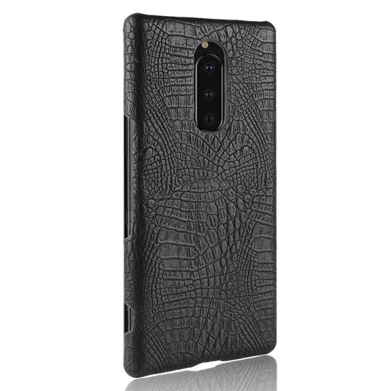 Чехол для Sony Xperia 1 чехол телефона роскошный из искусственной кожи крокодиловой