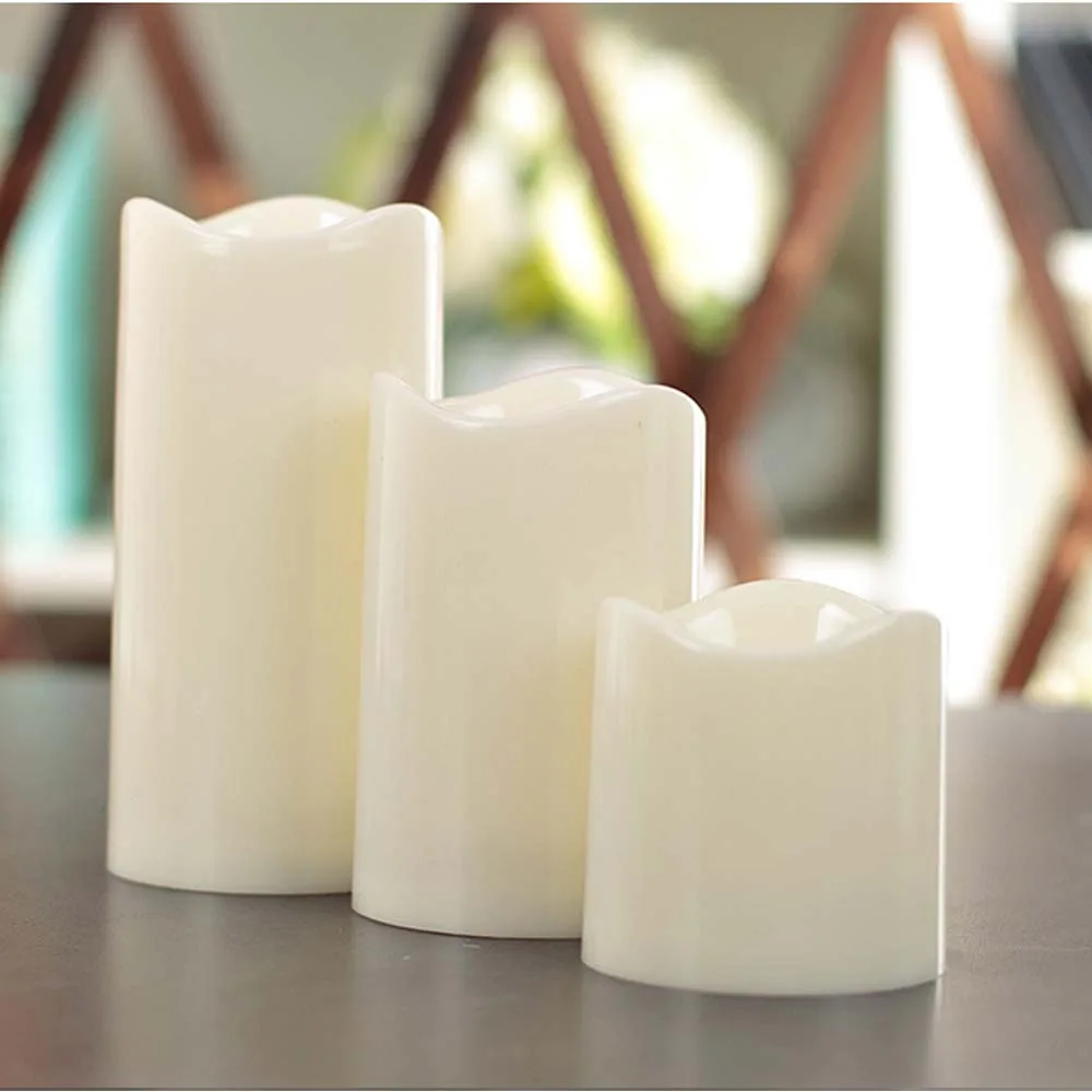 Цветная светодиодная мигающая свеча с дистанционным таймером подходит для