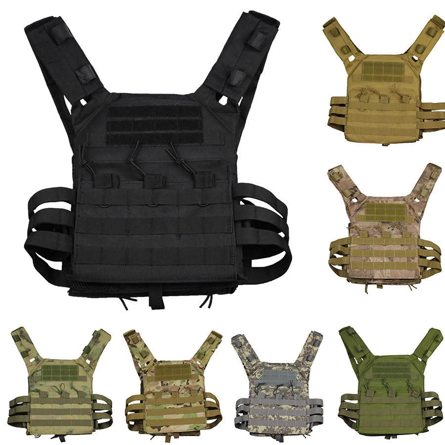 Охотничий Тактический жилет военный Molle Plate Carrier журнал страйкбол Пейнтбол CS открытый защитный легкий жилет