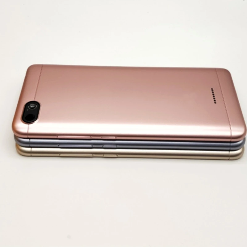 Для Xiaomi Redmi 6A батарея задняя крышка корпус пластиковая дверь для Xiaomi Redmi 6A камера Стекло объектив Запасные части