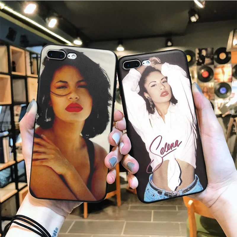 Мягкий силиконовый чехол OUTMIX selena quintanilla для iPhone XS 5 5S 6 7 8 XSmax XR X plus - купить по