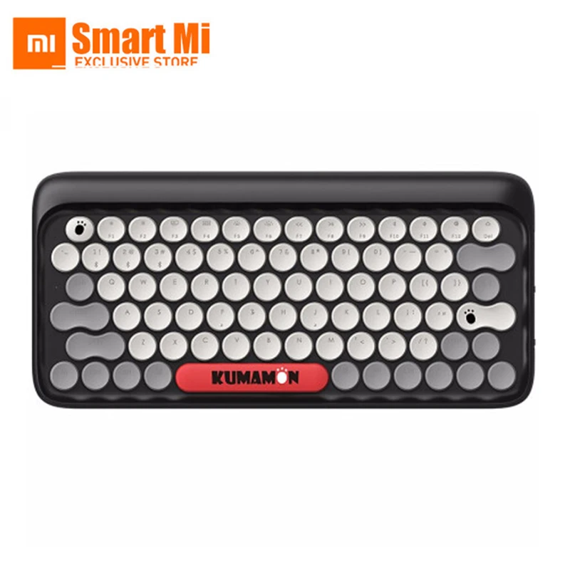 Xiaomi LOFREE Dot Ретро Bluetooth механическая клавиатура система-широкое использование зеленая ось 79 клавишная клавиатура Регулируемая яркость