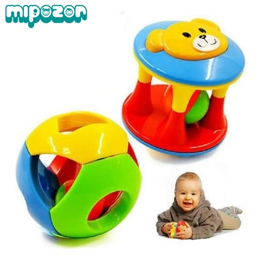 Mipozor 2 шт. детские игрушки забавные маленькие громкие шариковые кольца Jingle
