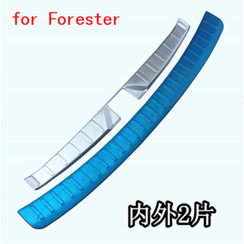 Накладка на порог заднего бампера из нержавеющей стали порог/порог дверь для Subaru