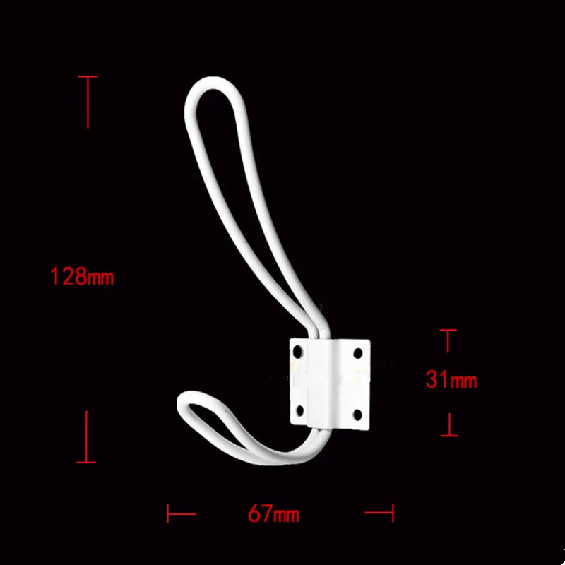 1 шт. белая дверь крючки вешалки модная настенная вешалка крючок сумка для шляп