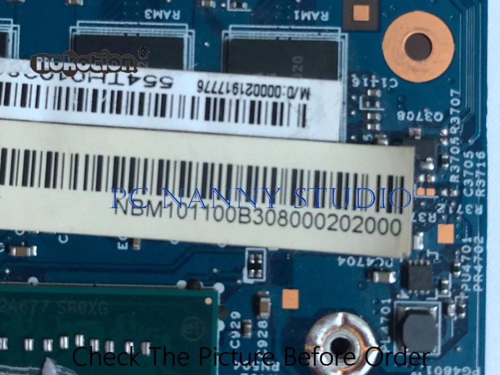 PCNANNY для ноутбука ACER S3 S3-391 материнская плата NBM101100B I7 3rd GEN DDR3 Протестирована |
