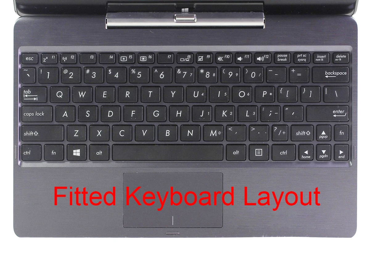 Прозрачная клавиатура из ТПУ чехол для ASUS Transformer Book T100TA T100TAF T100TC T100HA VivoTab RT TF600T
