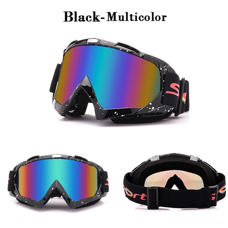 Новые профессиональные очки для катания на лыжах мотоциклетные открытом воздухе