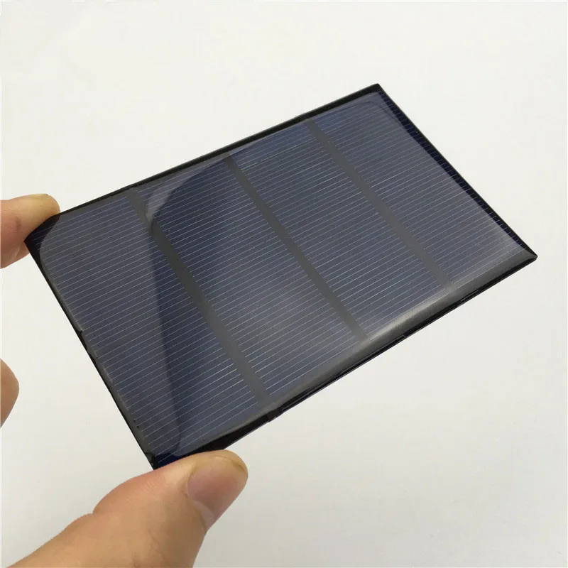 110*70 мм 9 в 1 Вт Панель солнечной энергии DIY микро маленький PV модуль аксессуары