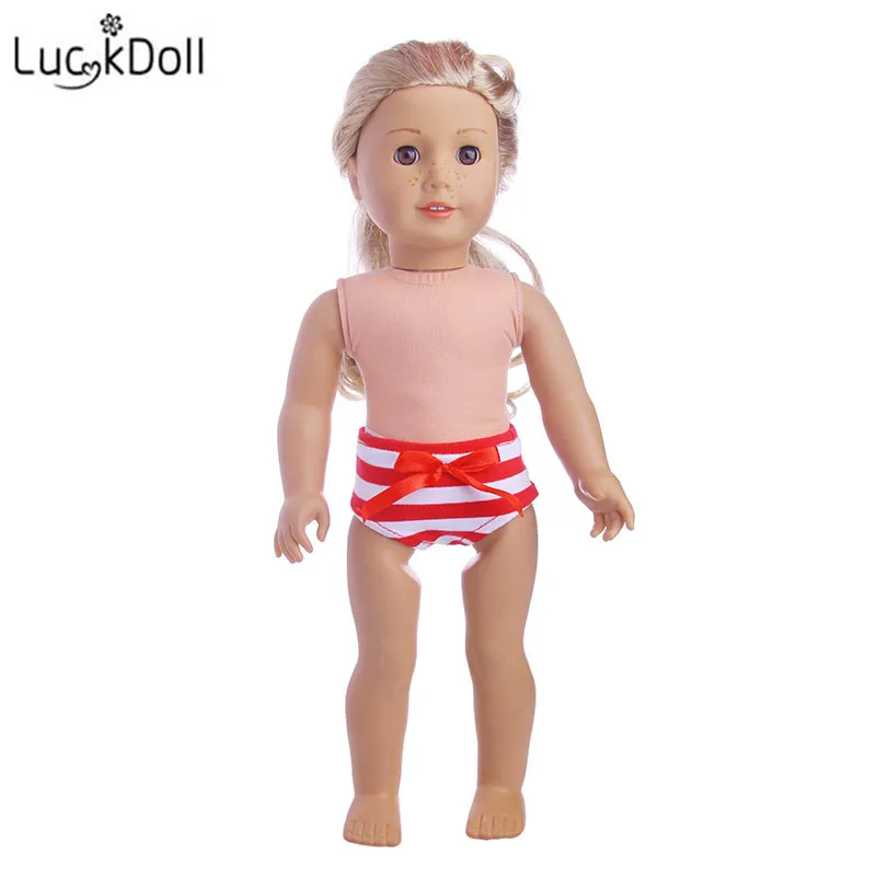 LUCKDOLL Crossbar Doll Panties For 18-inch American Or 43 cm Accessories | Игрушки и хобби