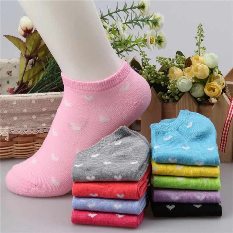 

Women Candy Color Sock Slippers Spring Summer Autumn Cotton Cute Invisible Ventilate Boat Socks Low Ankle Hosiery Woman Socks