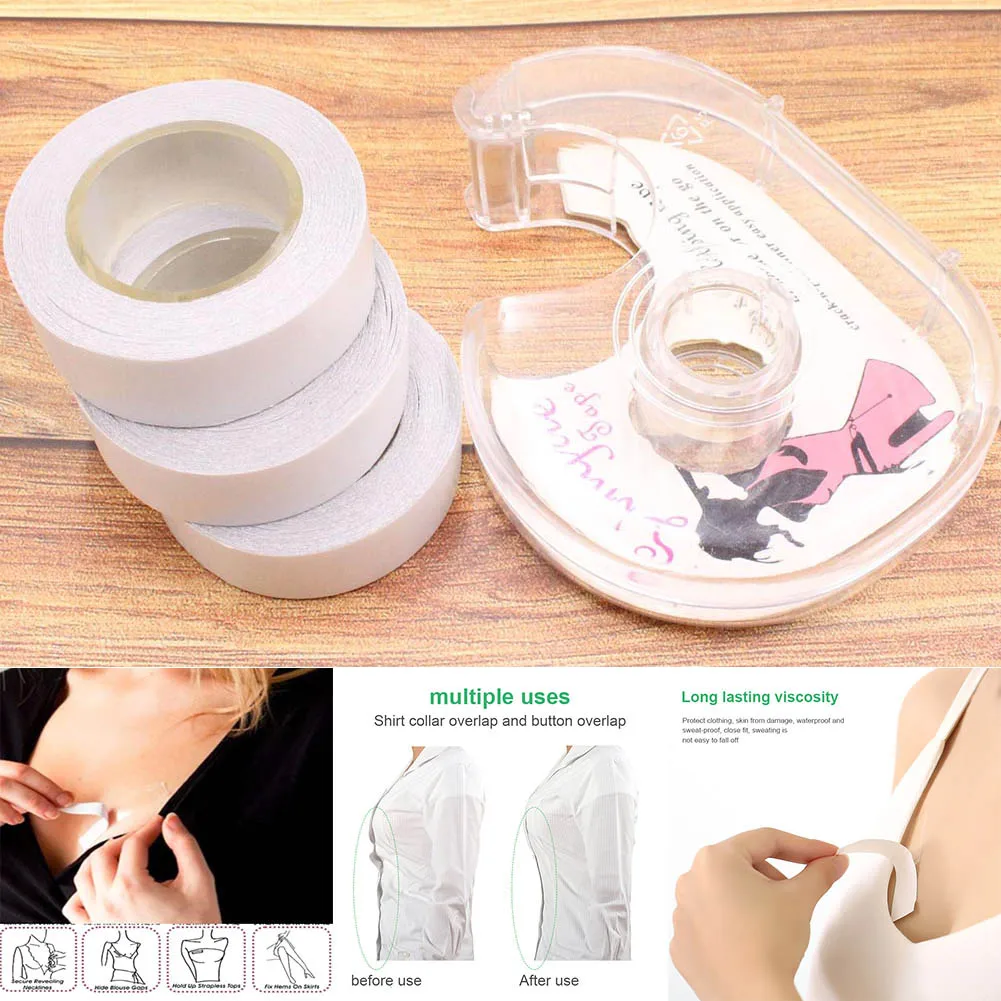 

Underwear Strap Anti-slip Double Sided Tape Clothing Adhesive for Women Body Skin