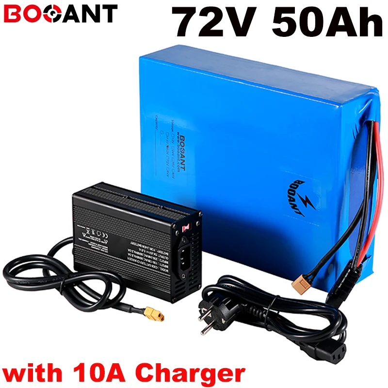 Литиевая батарея 20S 17P 72v 50ah для скутера Samsung 18650 cell 5000w Аккумулятор электрического