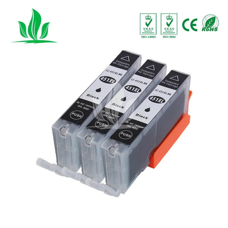 3PBK 450XL картридж с чернилами Compitalbe для Canon PIXMA IP7240 MG5440 MG5540 MG6440 MX924 MX724 IX6840