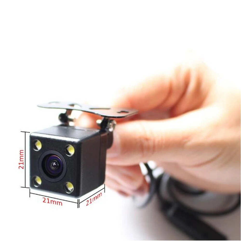 

Night Vision Rear View Camera Car CCD Auto Parking Reverse Backup Parking Reverse Camera TFT LCD Screen 4 LED Waterproof