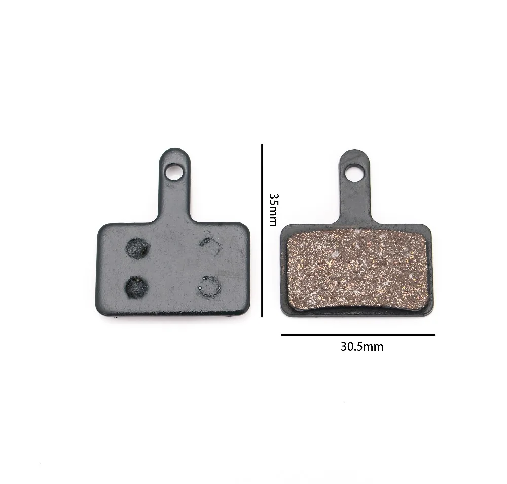 1 пара велосипедных резиновых дисковых тормозных колодок для Shimano M375 M395 M416 M445 M446