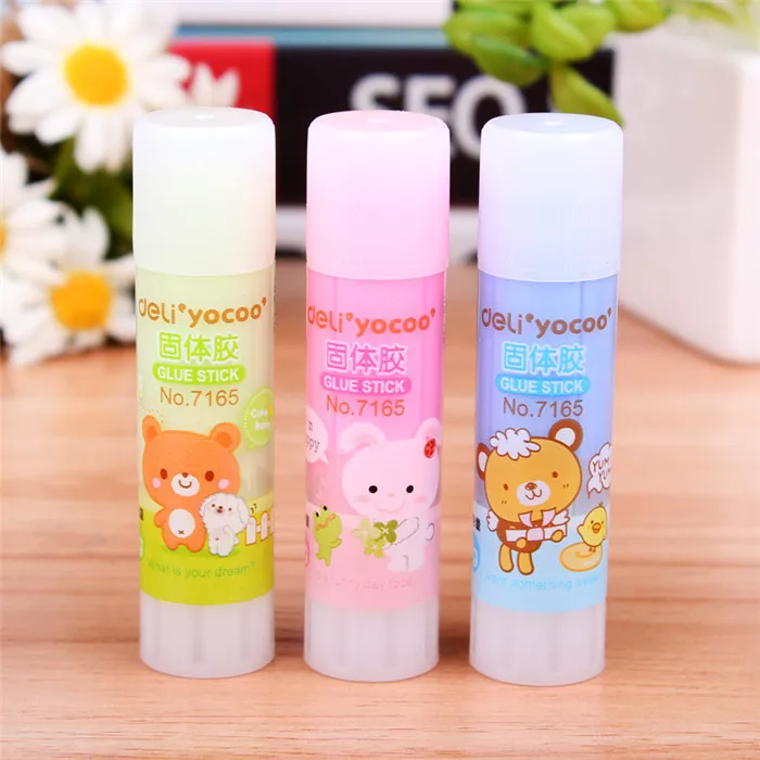 

3 PC/LOT Random Color Cute Animal 9g Glue Stick for School & Office, GTJ00003