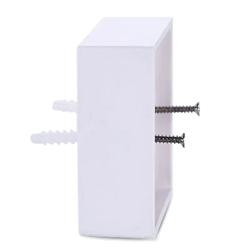 

New 86X86 PVC Thickening Junction Box Wall Mount Cassette For Switch Socket Base Switch Bottom Box Electrical Box Accessories