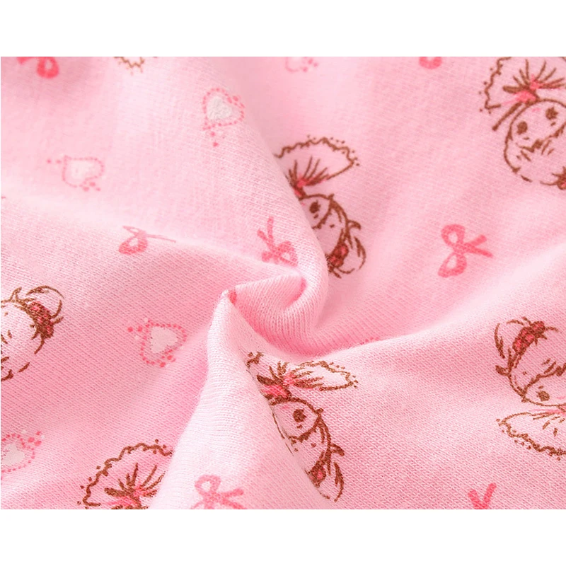 2 шт./партия хлопковые трусики для девушек с изображением принцессы милое детское