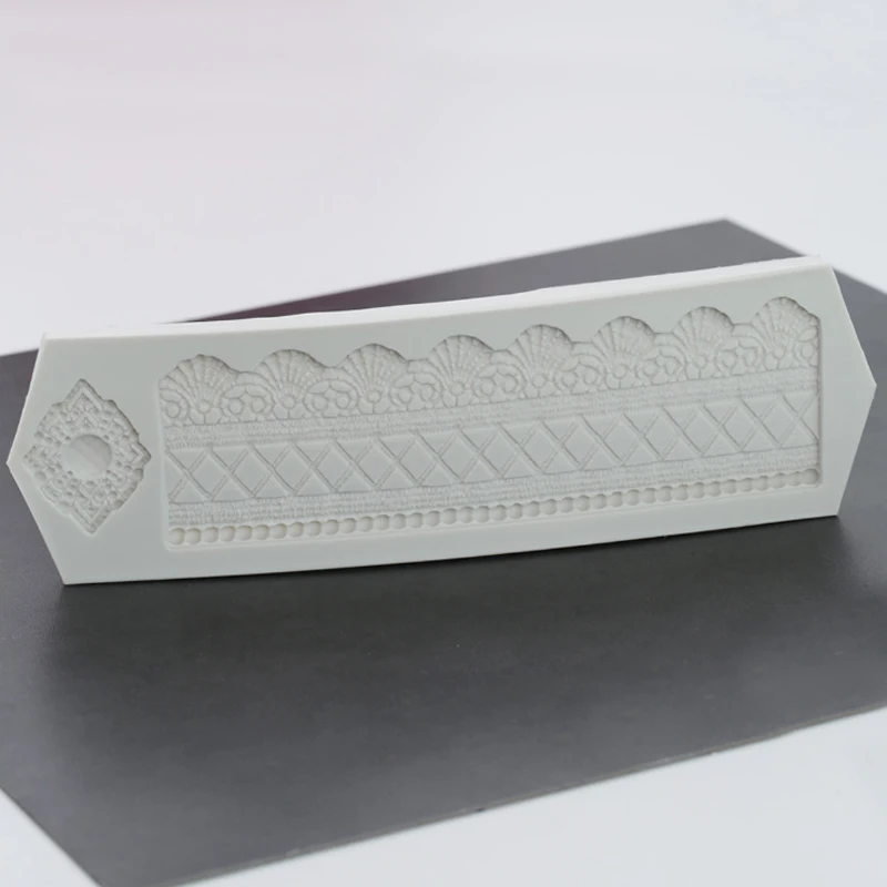 Кружевная силиконовая форма для помадки инструменты украшения тортов