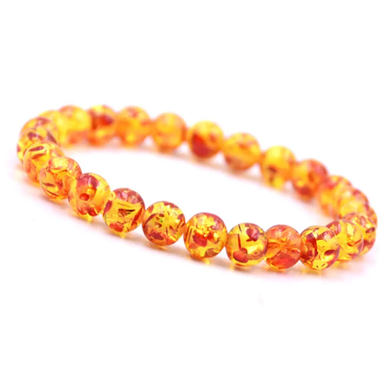 Очаровательные натуральные цветы для женщин модные стеклянные бусины