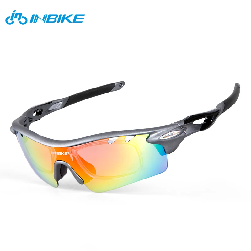 INBIKE поляризованные очки для велоспорта TR 90 уличные спортивные UV400 солнцезащитные