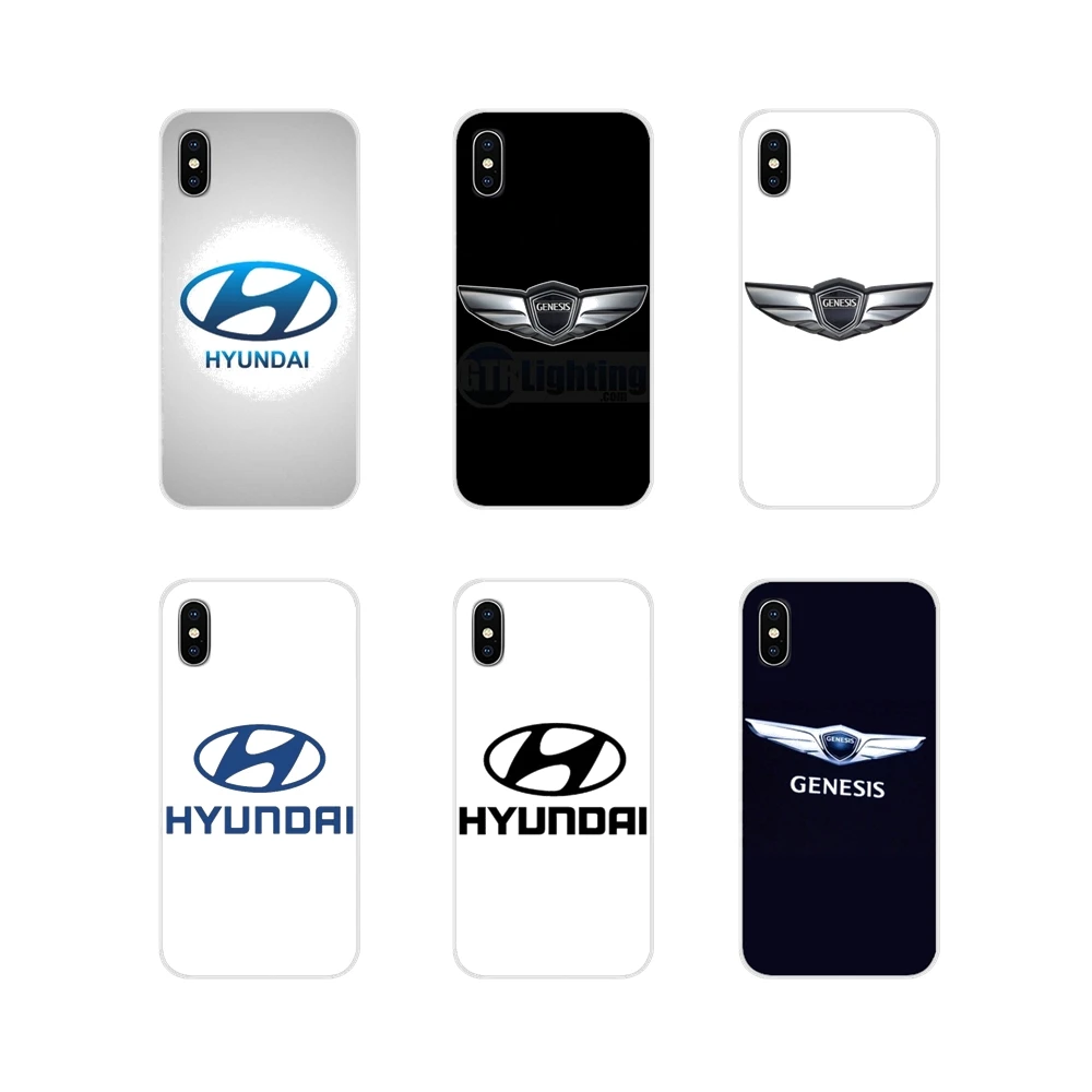 Логотип Hyundai для Samsung A10 A30 A40 A50 A60 A70 Galaxy S2 Note 2 3 Grand Core Prime аксессуары чехлы