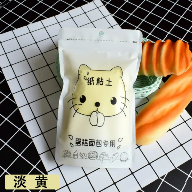 100 г Новинка Meng Cat бумажная глина достаточно большой объем бумаги Монстры глина мягкая бумага Пластилин рисунок слизи полимерная детская игрушка - Цвет: 3