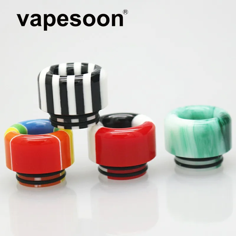 

Vapesoon 810 Drip Tip Resin Mouthpiece For Vape TFV8 TFV8 Big Baby TFV12 Tank Atomizer Vaporizer E Cigarette Accessories 4pcs