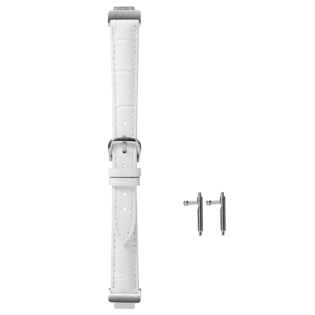 Модные простые мужские и женские ремешки для часов Fitbit Inspire кожаные из кожи