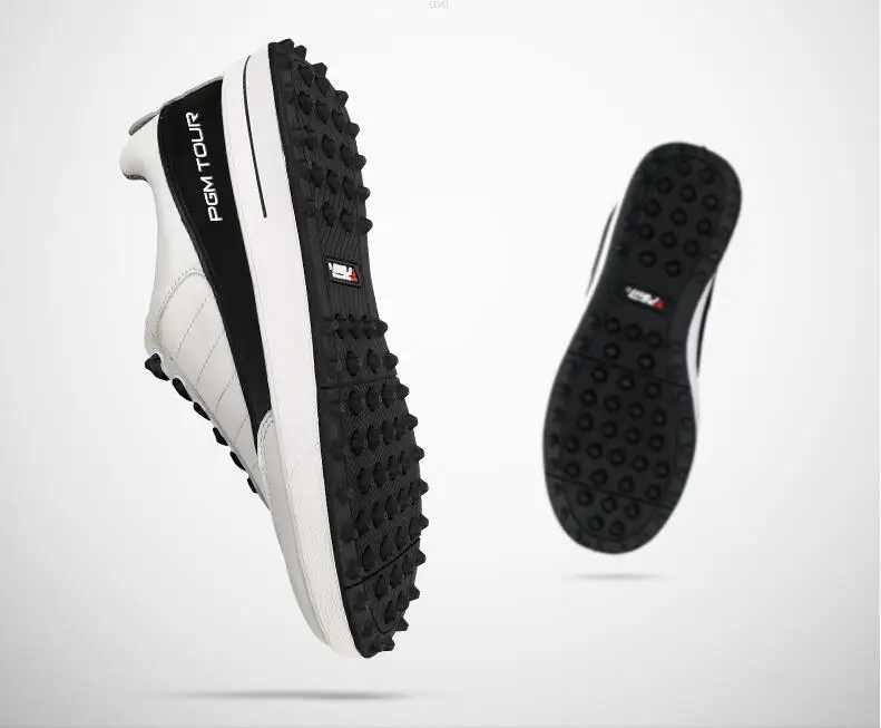 Новая мужская обувь для гольфа из искусственной кожи PGM водостойкая нескользящая