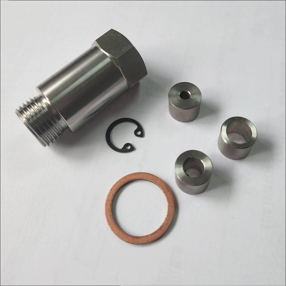 Удлинитель M18 x1.5 с датчиком кислорода переходник O2 регулировкой расхода газа