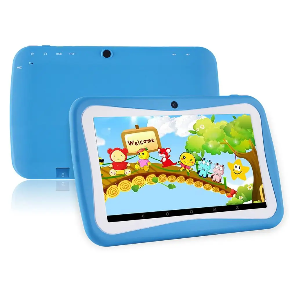 Планшет с 7 дюймовым дисплеем четырёхъядерным процессором ОЗУ 1 ГБ ПЗУ 8 Android 1024 600x7