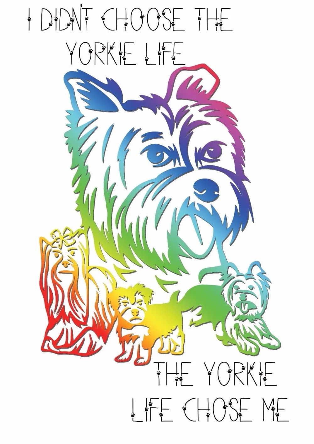 Новинка 2019 Мужская забавная модная классическая футболка для йоркширских