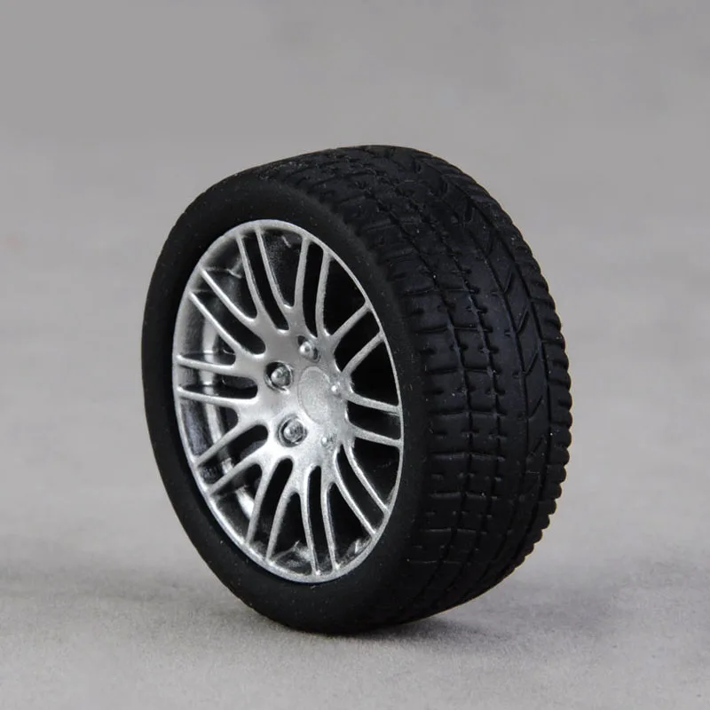 RC игрушки колеса автомобиля с комплект оси цветные резиновые шины прочные