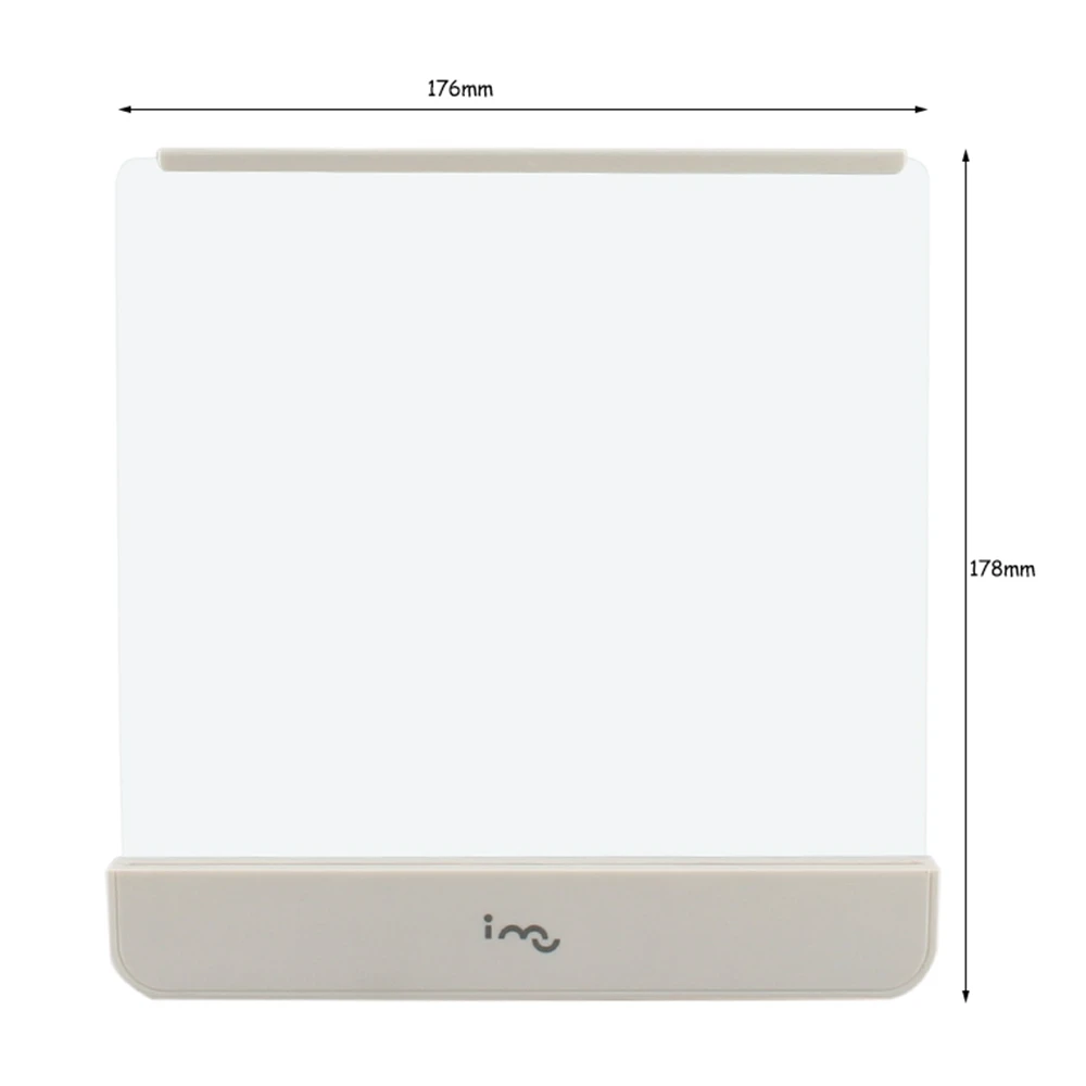 LED Волшебное кольцо пластина настольная лампа ночник защиты глаз Портативный