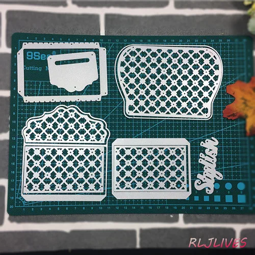purse RLJLIVES кошелек металлические режущие штампы трафареты для DIY штамп для скрапбукинга/фотоальбом декоративное тиснение DIY бумажные карты - Цвет: purse