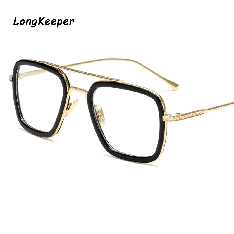 Квадратные хип-хоп мужские солнцезащитные очки в стиле стимпанк с плоским верхом очки Tony Stark Железный человек женские солнцезащитные очки Oculos de sol UV400