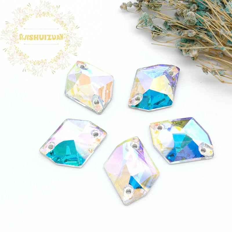 Новый продукт высокое качество специальные стразы из закаленного стекла с двумя