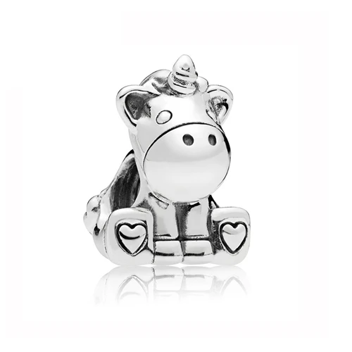 Lovecabin 925 пробы серебро Зимняя коллекция шармов Рождественский поезд бусины чашки талисманы человек яблоко кулон изготовление ювелирных изделий - Цвет: Animal Bead
