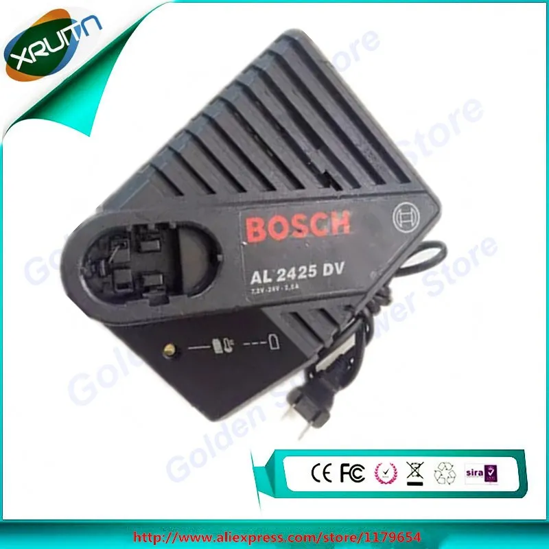 Используется 9 6 в 12 В 14 4 18 24 NI HM Ni Cd AL2425DV зарядное устройство для BOSCH Drill Battery GDR12V GSB12V