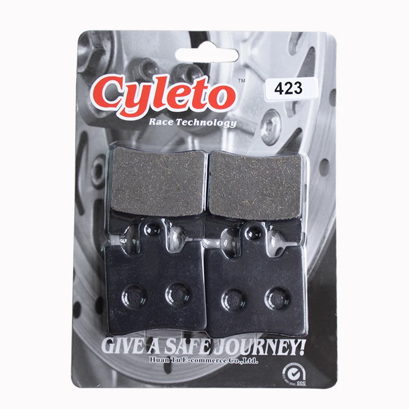 Cyleto Motorcycle Front Brake Pads for YAMAHA XVS1900 XVS 1900 A Midnight Star 2013  Автомобили и